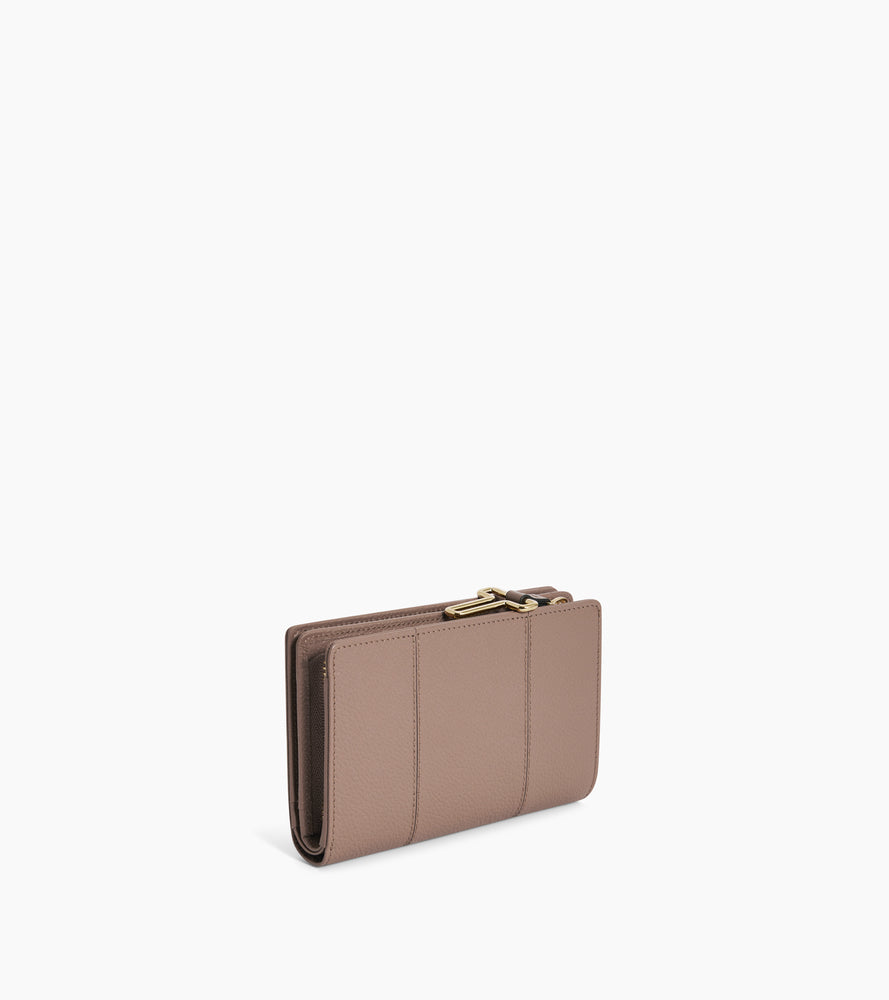 Portefeuille moyen modèle Juliette en cuir grainé