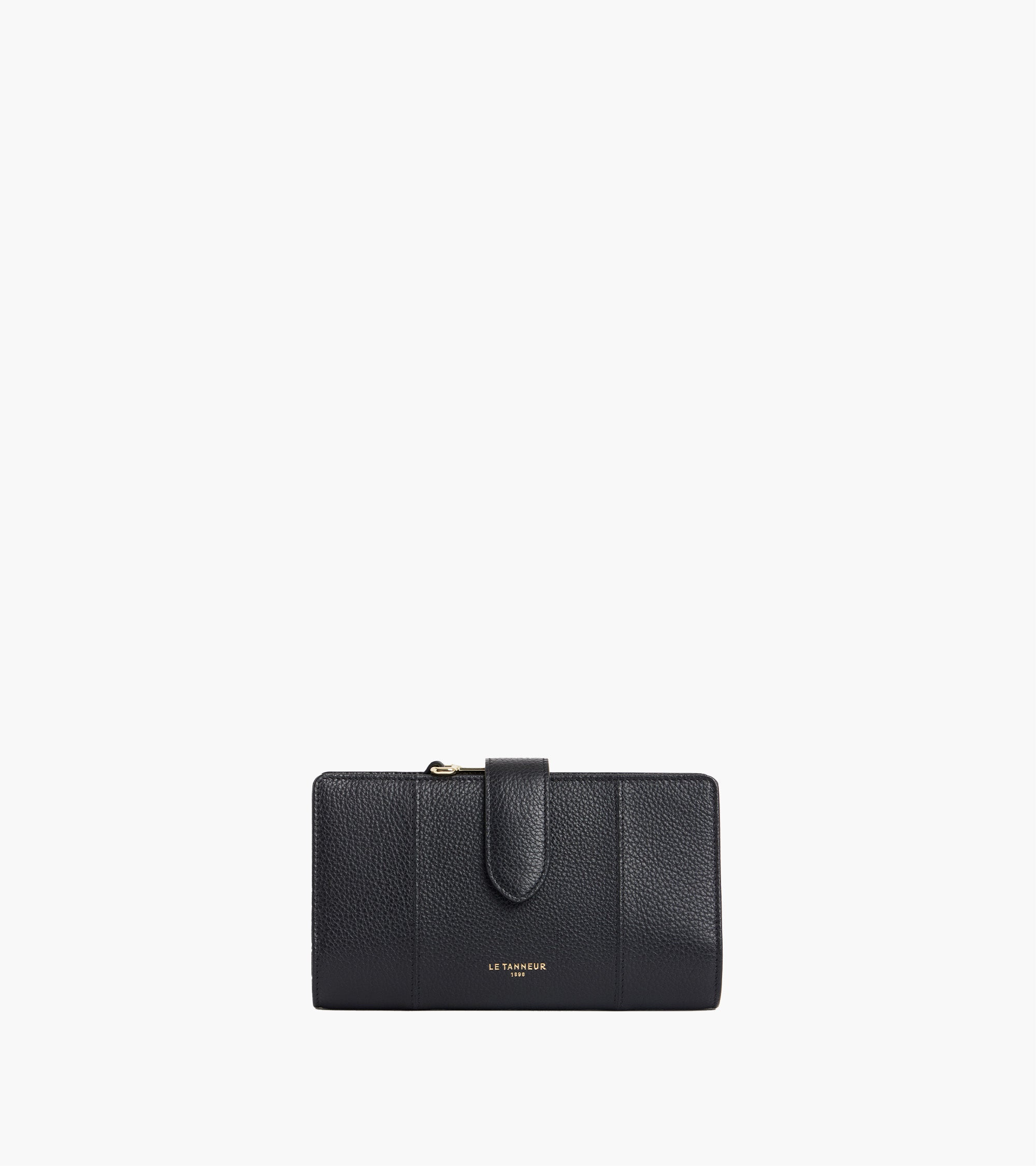 Juliette coin pocket wallet in grained leather