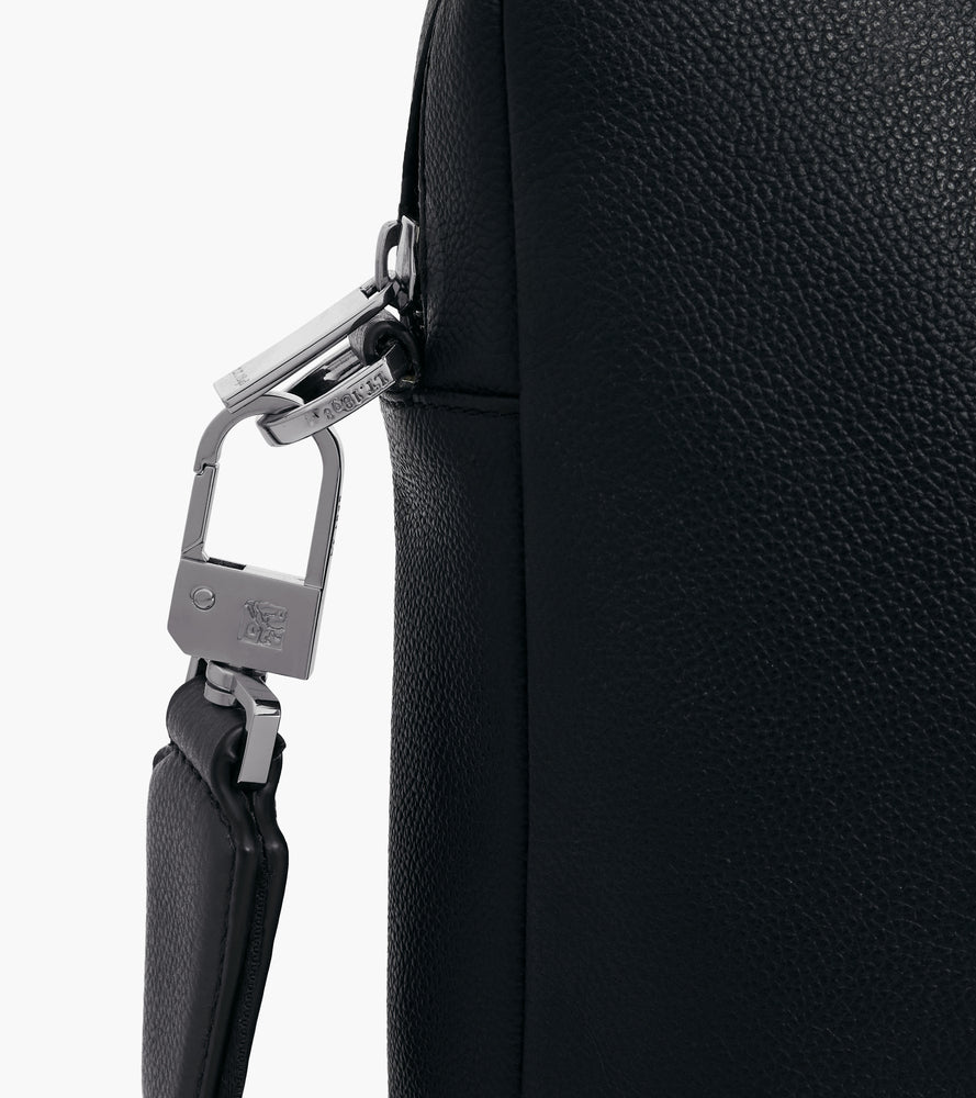 Große Aktentasche Marceau 17-Zoll aus genarbtem Leder