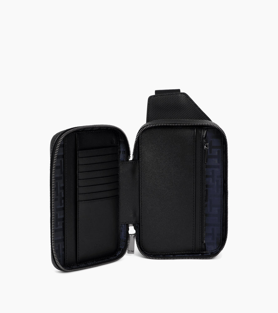 Slingtasche Emile aus genarbtem Leder