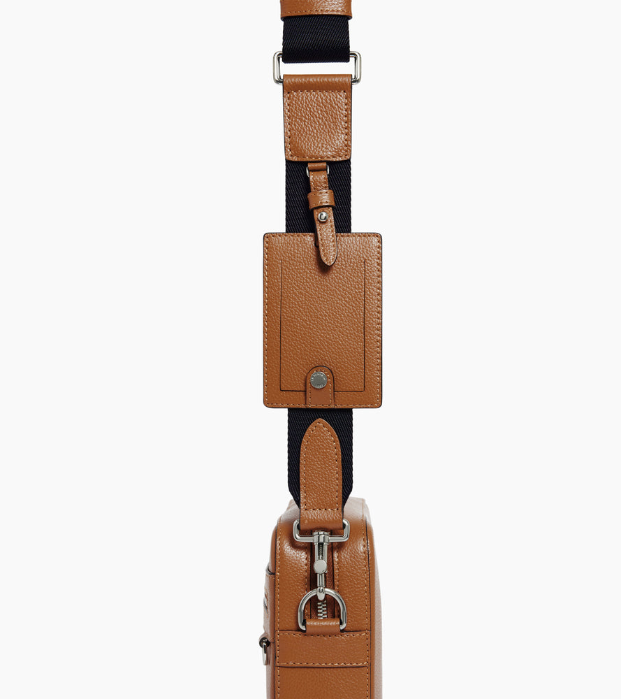 Kleine Umhängetasche Emile aus genarbtem Leder