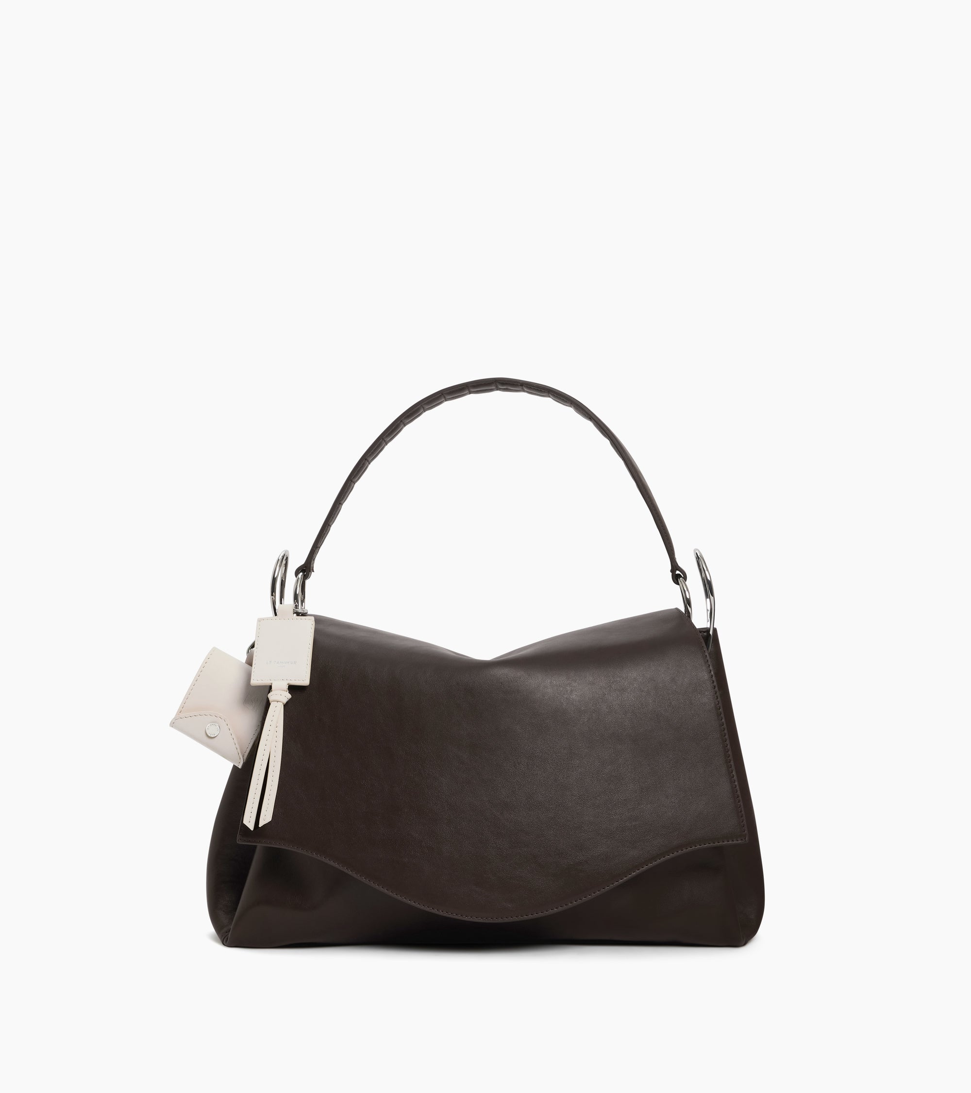 Post-it-Halter „Mademoiselle Agnès“ aus Glattleder mit Charm