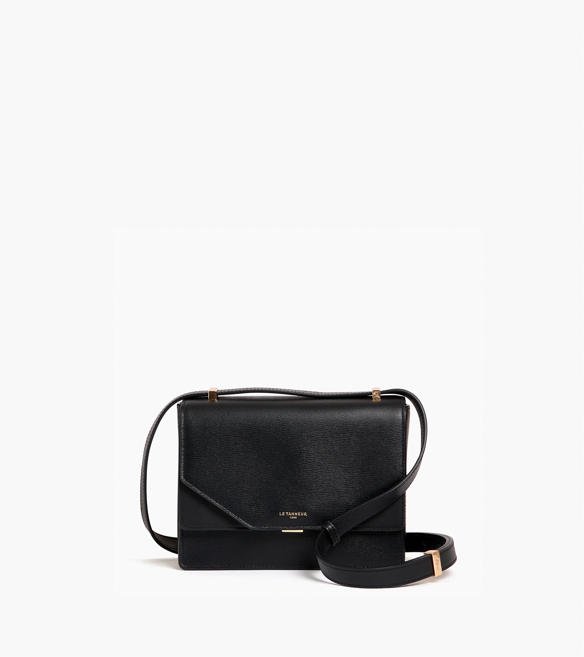 Naya small cork effect leather shoulder bag
