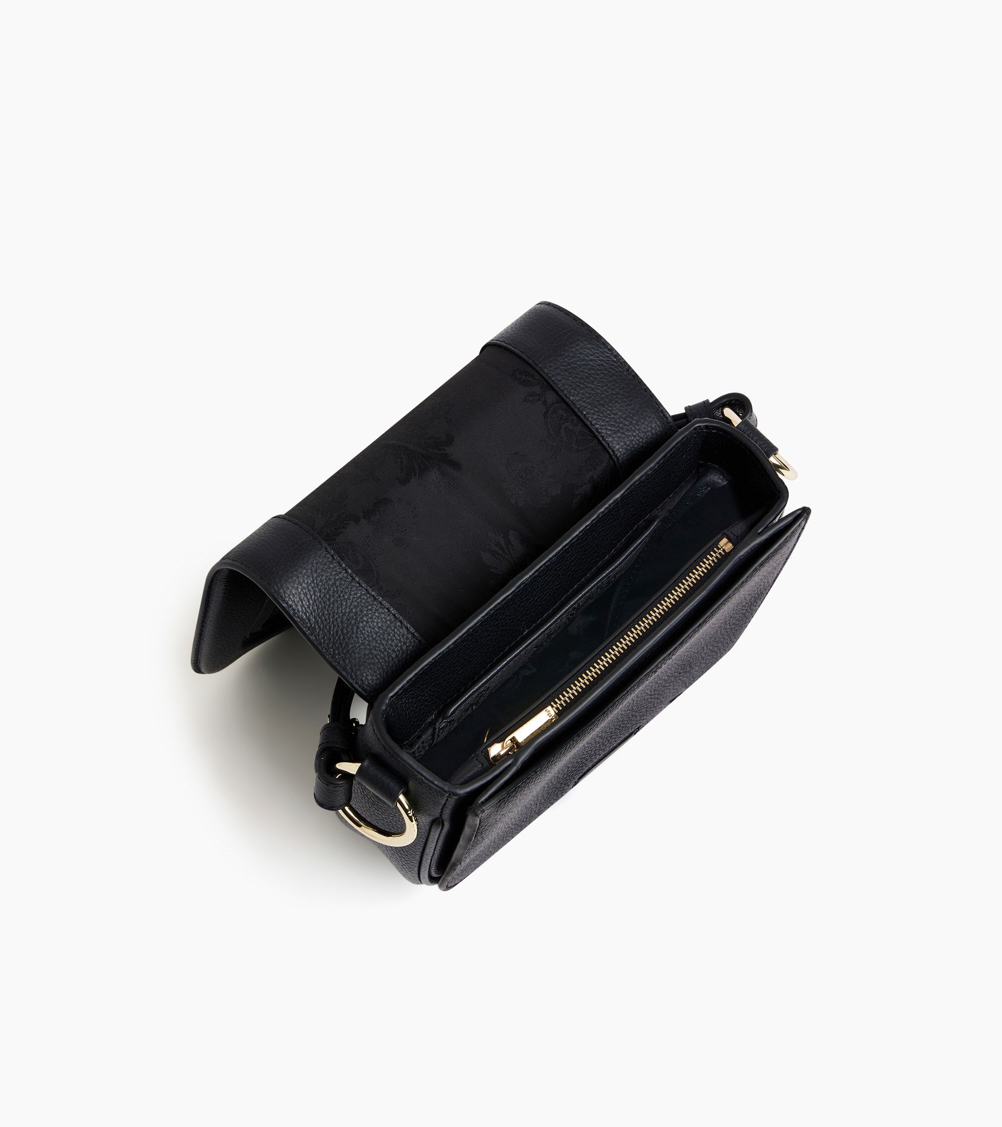 Small Ella crossbody bag in grained leather