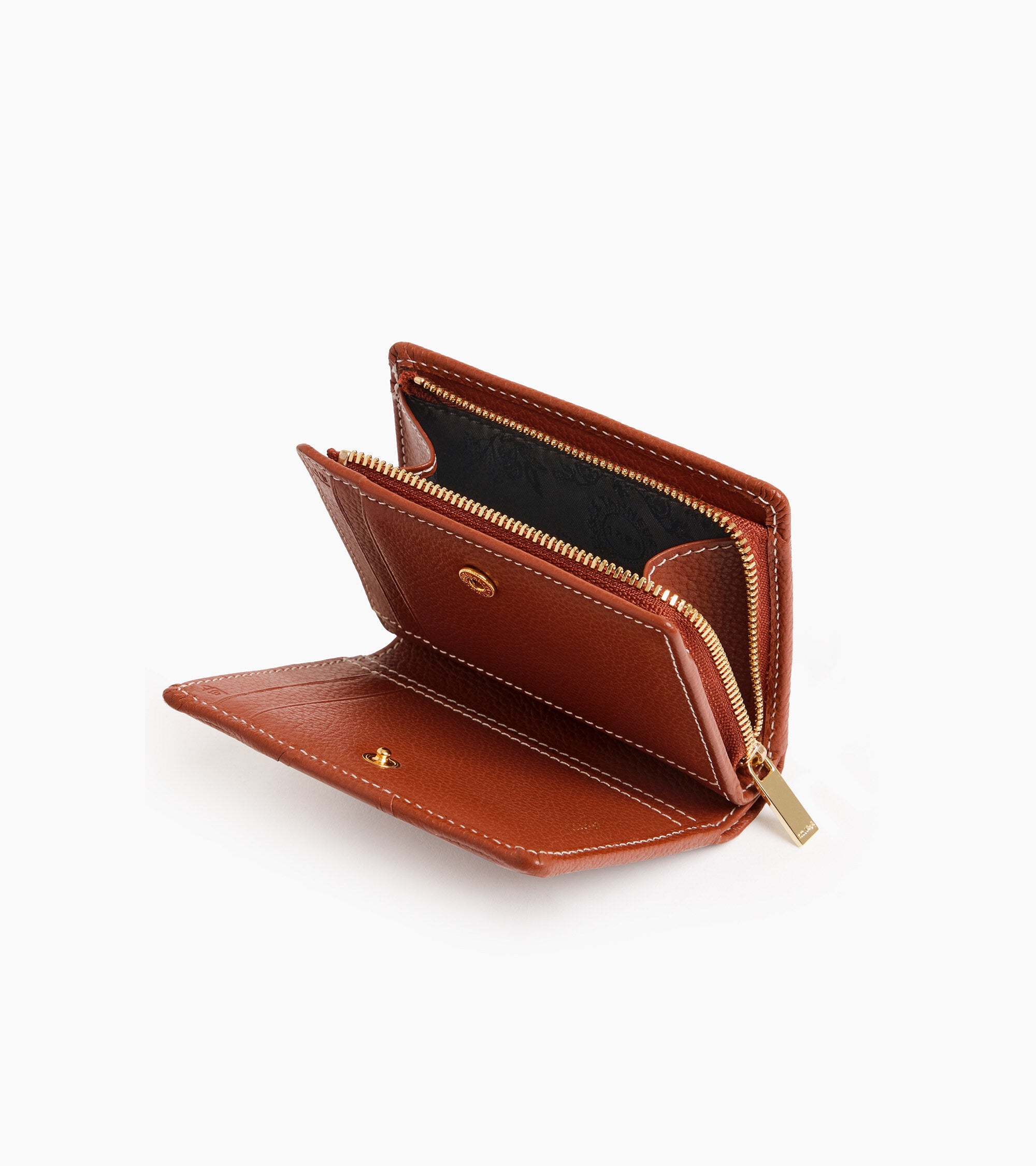 Ella small grained leather wallet