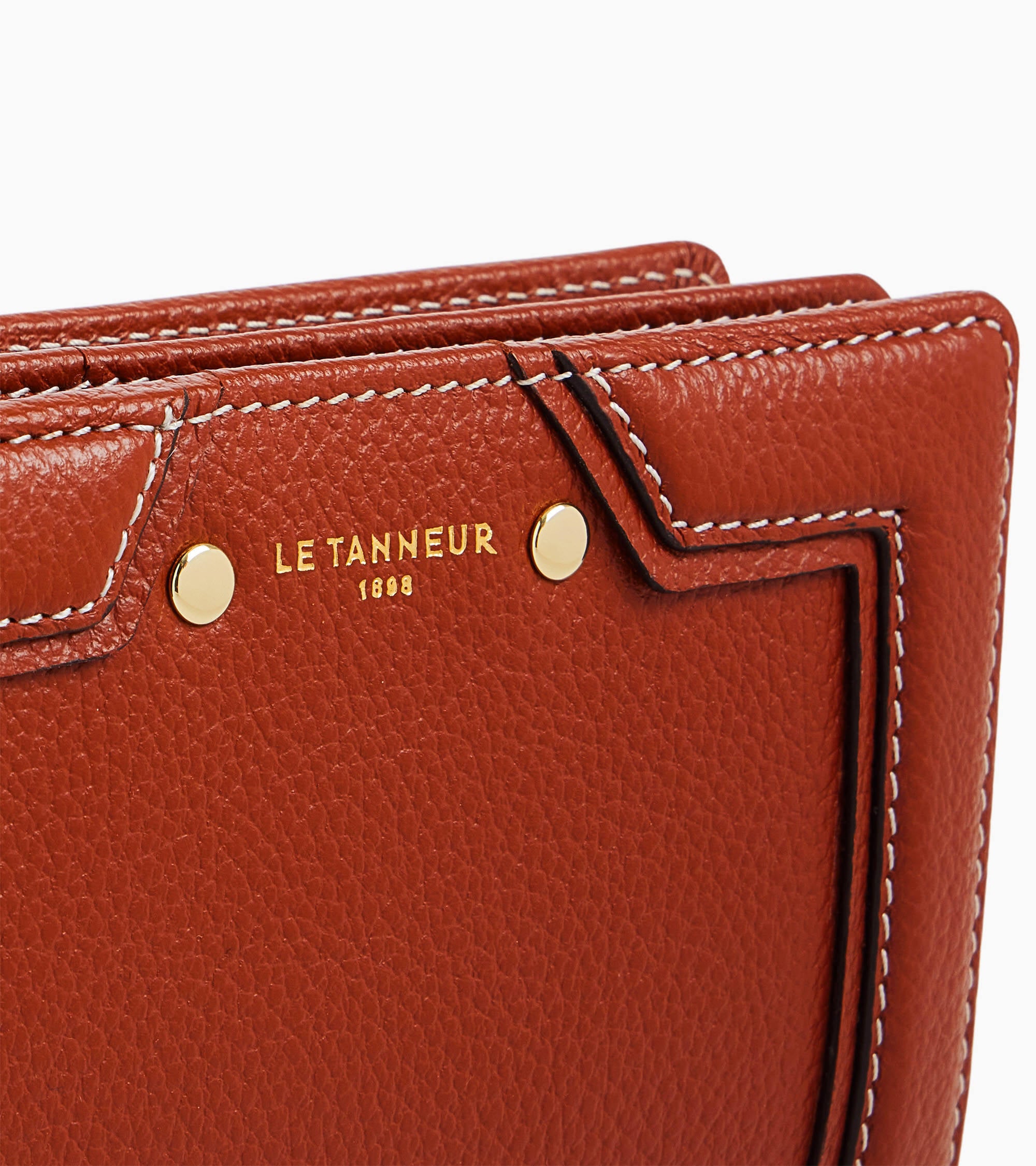Ella medium grained leather wallet