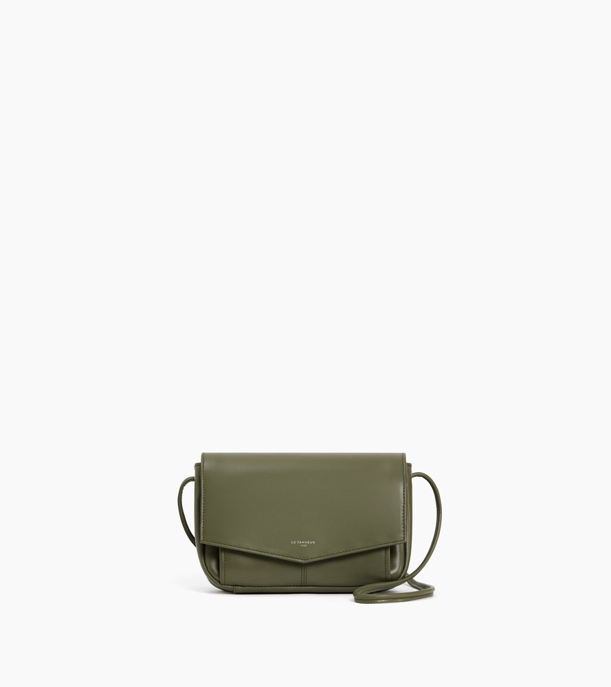Taschengeldbörse mit abnehmbarer Schultertasche Charlotte aus glattem Leder