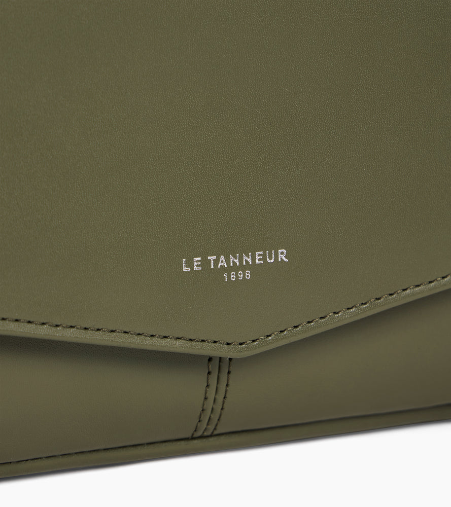 Taschengeldbörse mit abnehmbarer Schultertasche Charlotte aus glattem Leder