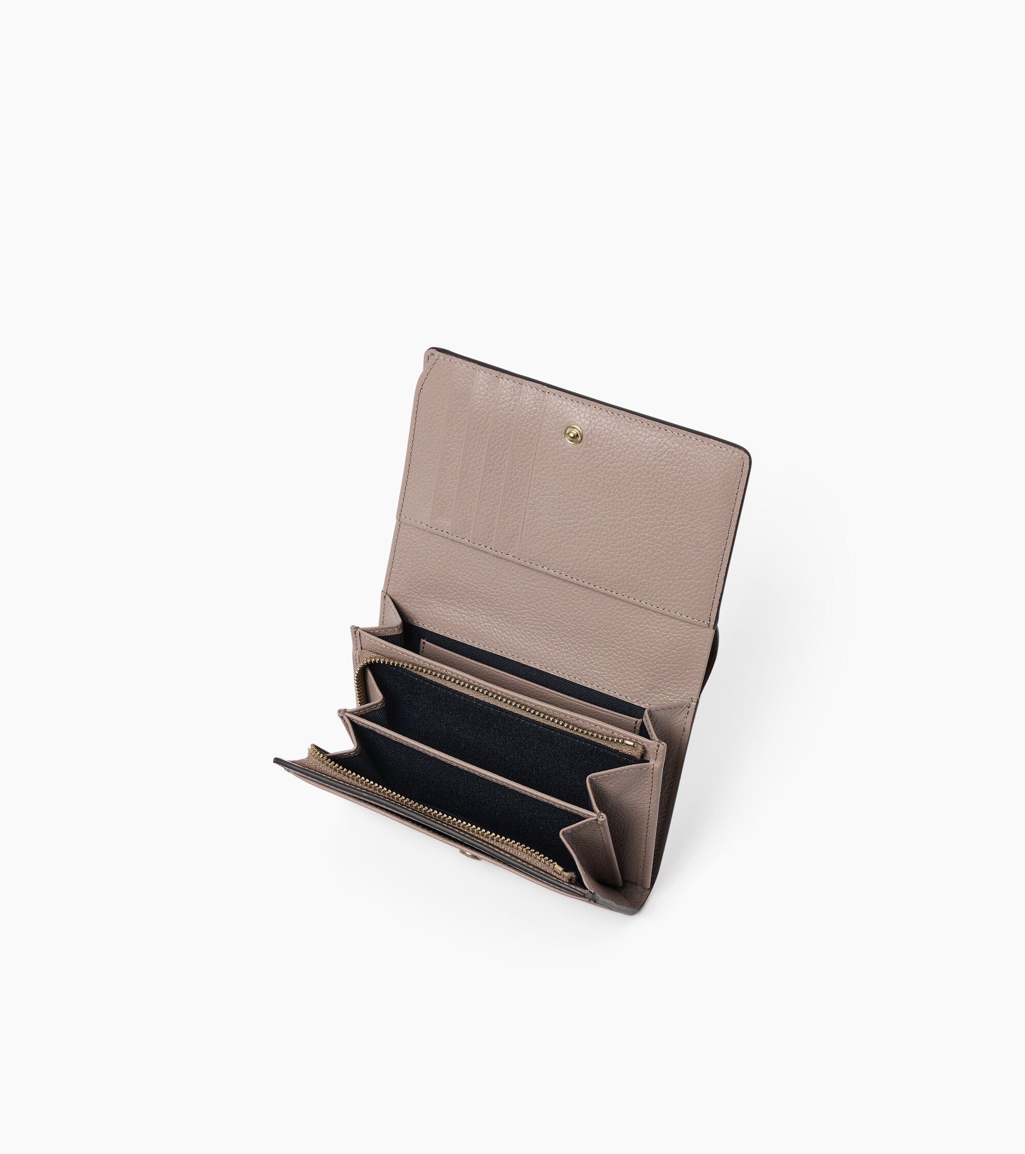 Louison グレインレザー ミディアム フラップ付き 財布
