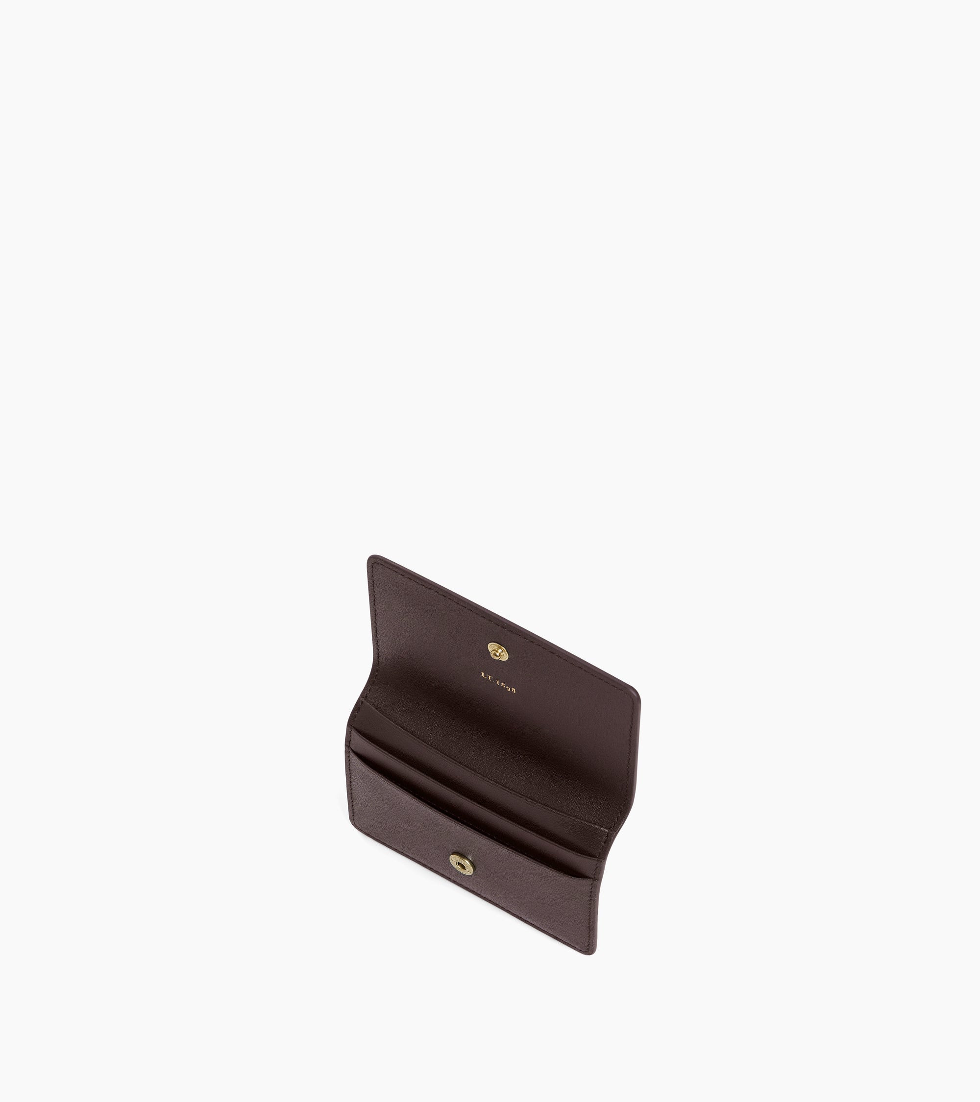 Louison スムースレザー スモール フラップ付きカードケース