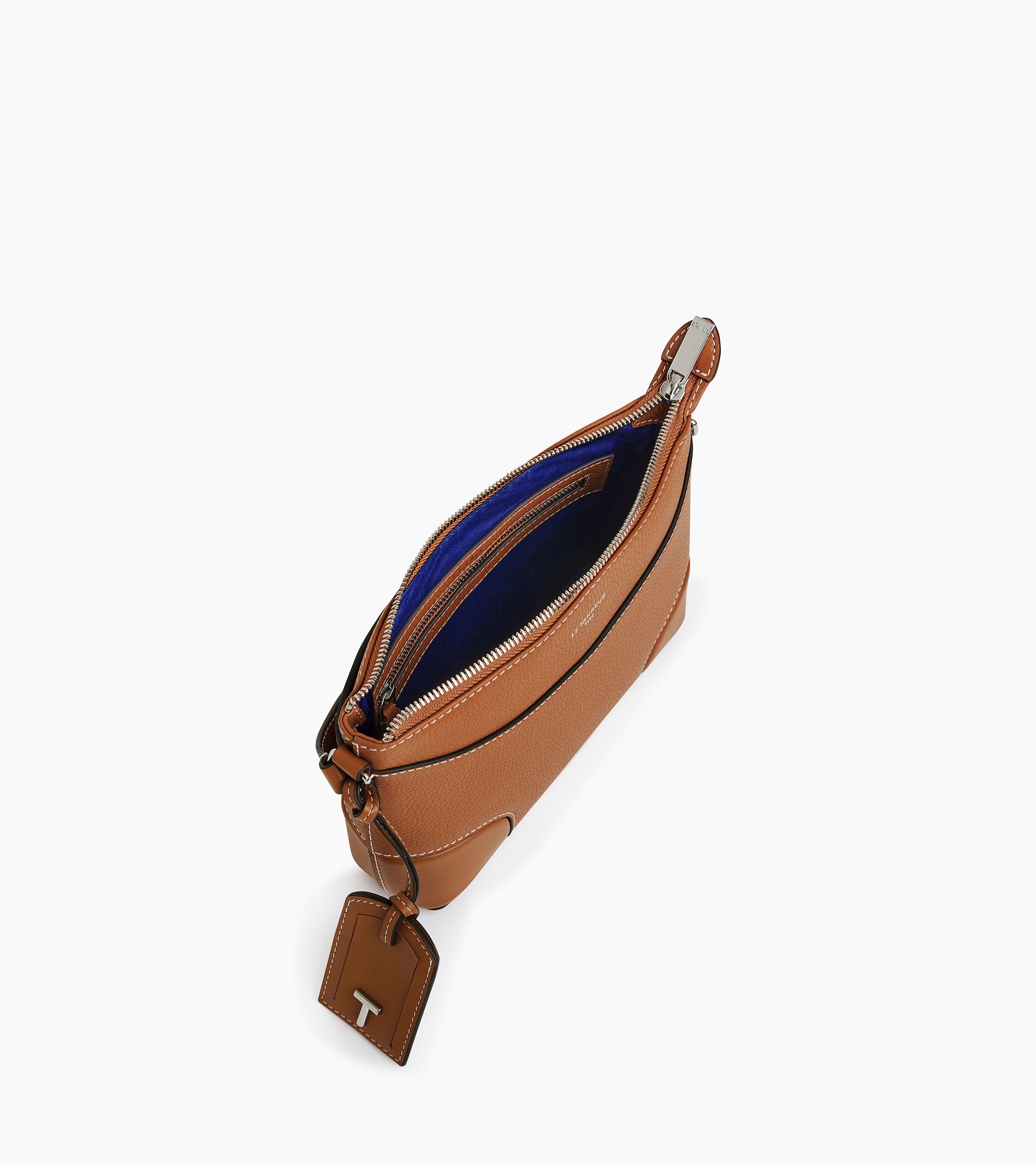 Romy small smooth grained shoulder bag