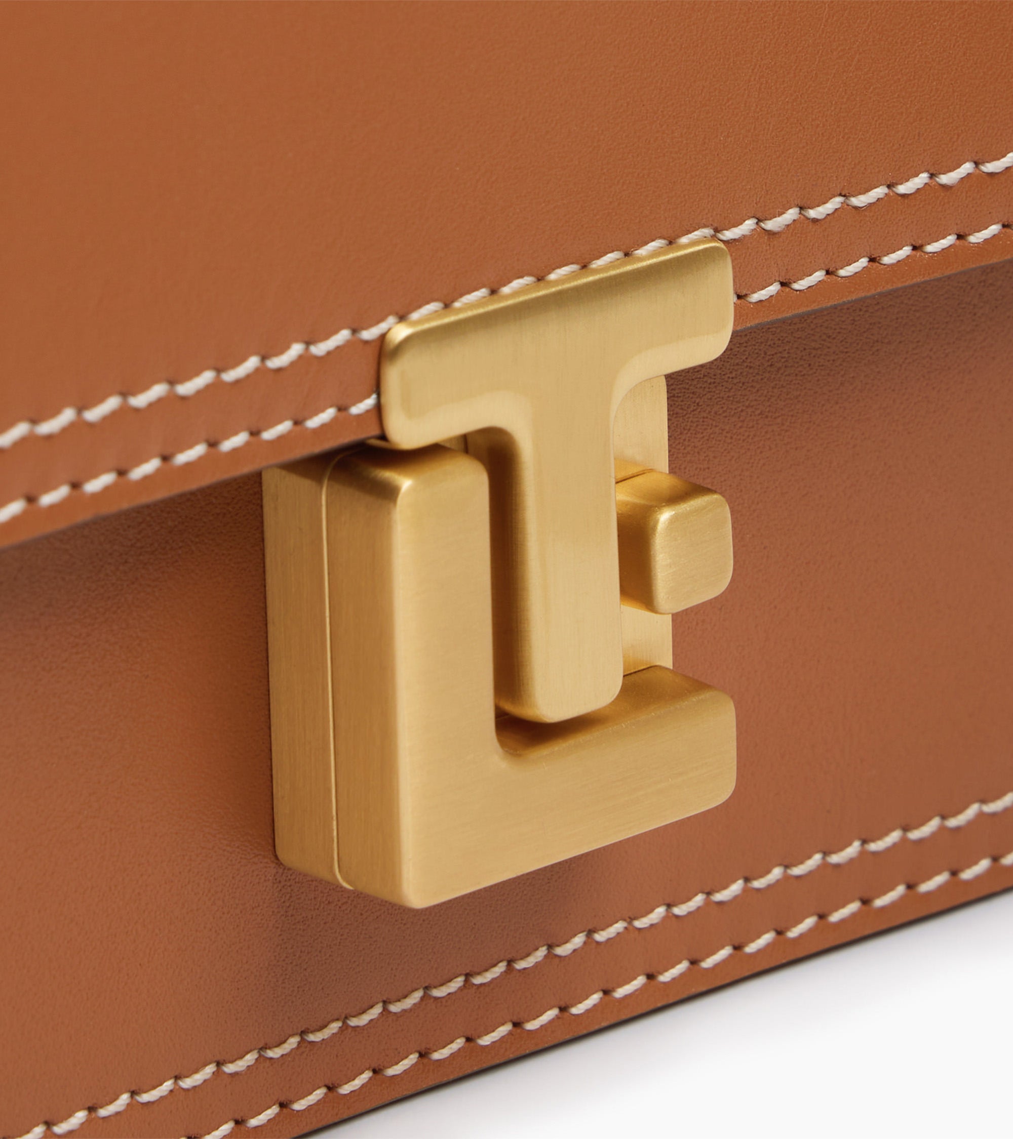 Rose small smooth leather shoulder bag