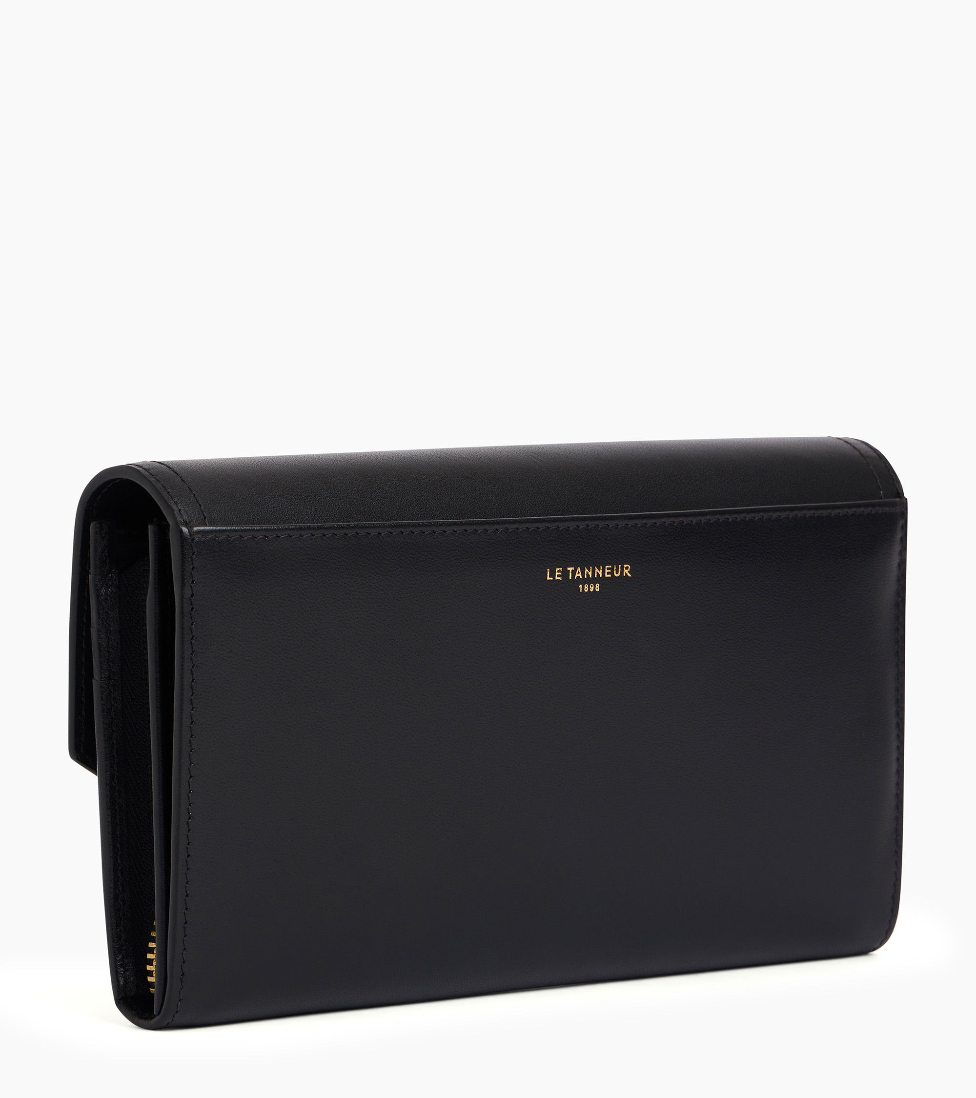 Rose large smooth leather wallet