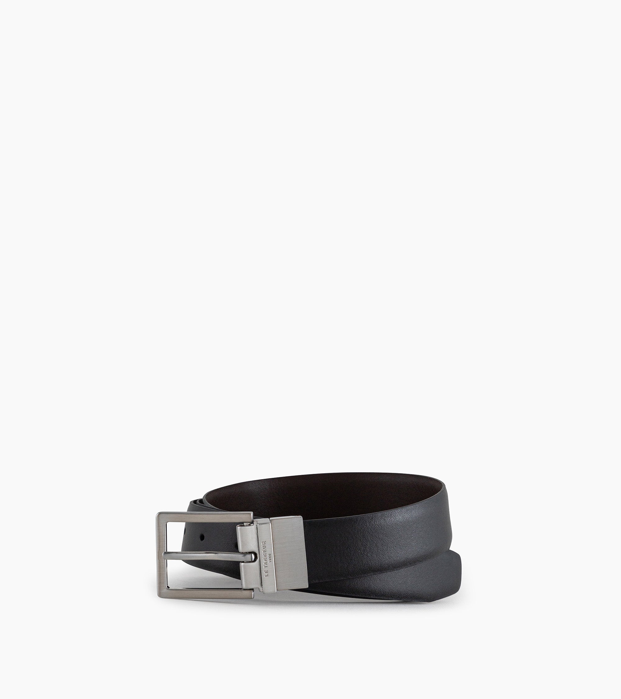 Ceinture homme classique avec boucle carrée